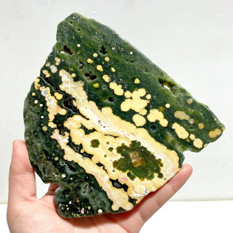 8 Pieces Beautiful 8th Vein Ocean Jasper Slab - Image 2