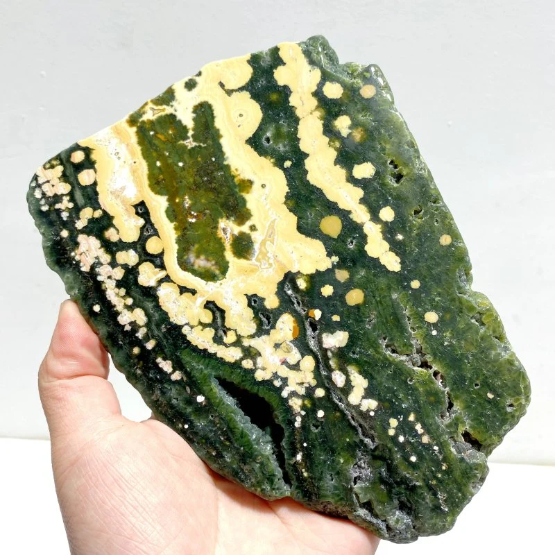 8 Pieces Beautiful 8th Vein Ocean Jasper Slab - Image 3