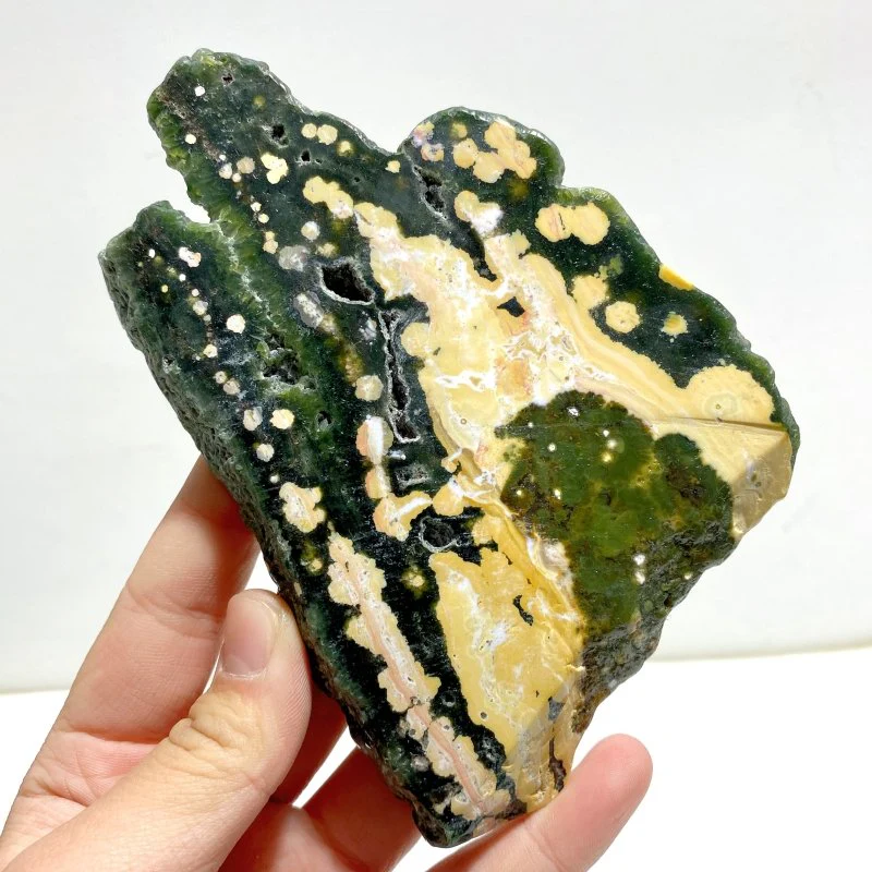 8 Pieces Beautiful 8th Vein Ocean Jasper Slab - Image 6