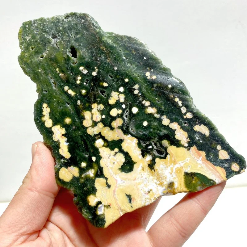 8 Pieces Beautiful 8th Vein Ocean Jasper Slab - Image 7