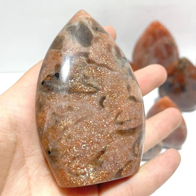 18 Pieces High Quality Sunstone Arrow Head Shape - Image 3