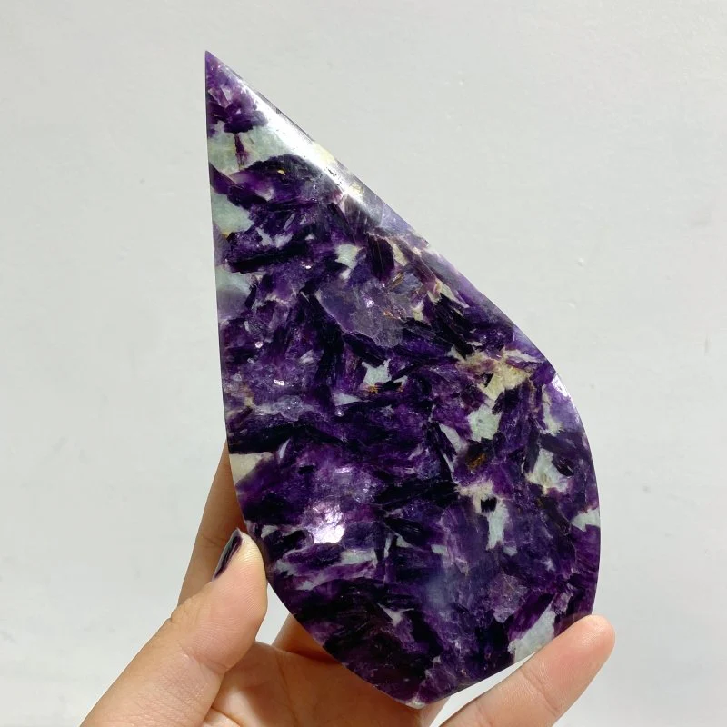 9 Pieces Spark Lepidolite Arrow Head Shape - Image 2