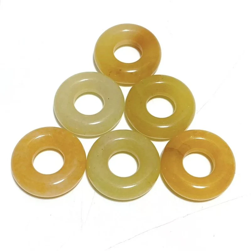 9 Types Crystal Donuts Rose Quartz Green Aventurine Ocean Jasper Wholesale - Image 10