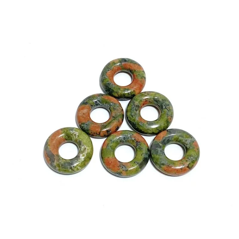 9 Types Crystal Donuts Rose Quartz Green Aventurine Ocean Jasper Wholesale - Image 12