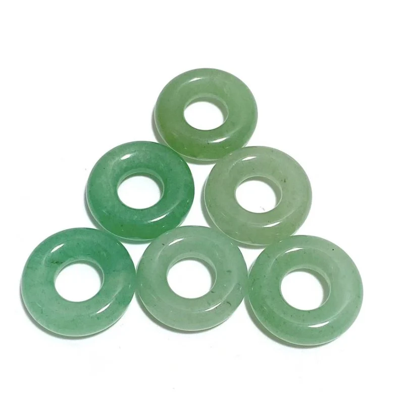 9 Types Crystal Donuts Rose Quartz Green Aventurine Ocean Jasper Wholesale - Image 6