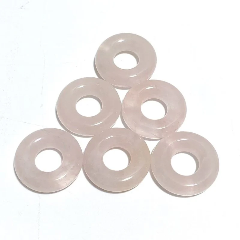 9 Types Crystal Donuts Rose Quartz Green Aventurine Ocean Jasper Wholesale - Image 7