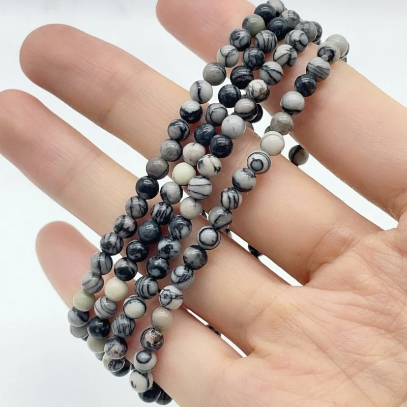 9 Types Mini Beads 4mm Bracelet Wholesale Africa Blood Stone Gold Sheen Obsidian Labradorite - Image 10