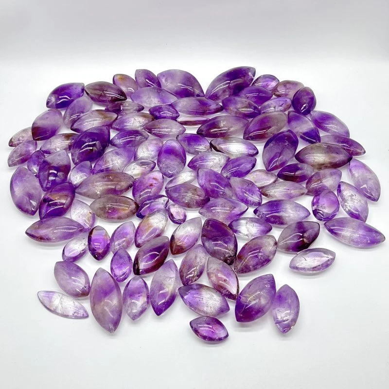 91 Pieces Amethyst Horse Eye Shape