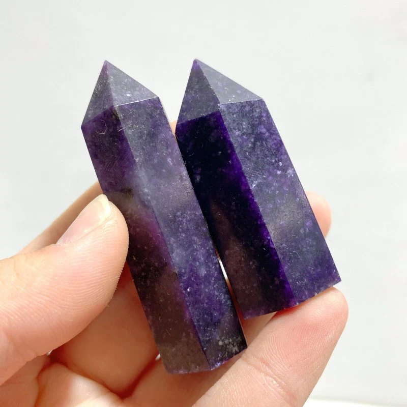 95 Pieces Lepidolite Tower Point - Image 5