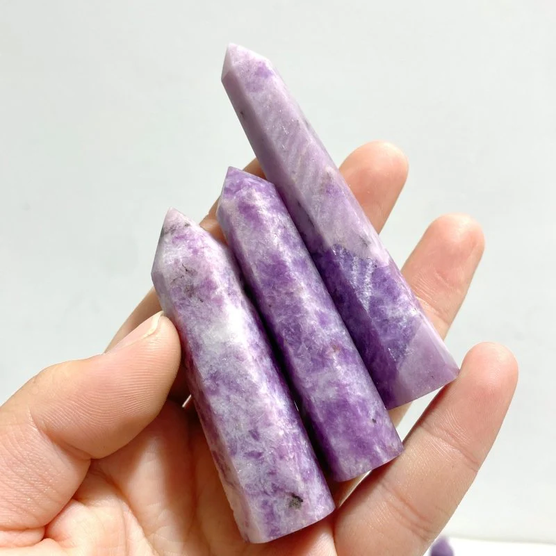 95 Pieces Lepidolite Tower Point - Image 6