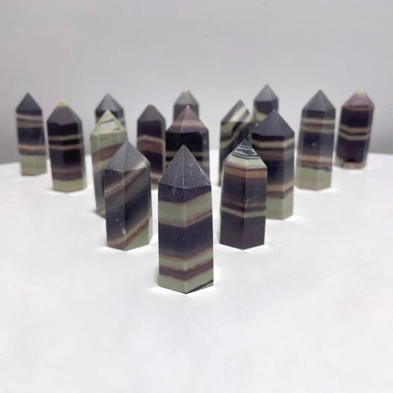 Purple Robe Jade Belt Stone Point Tower Wholesale