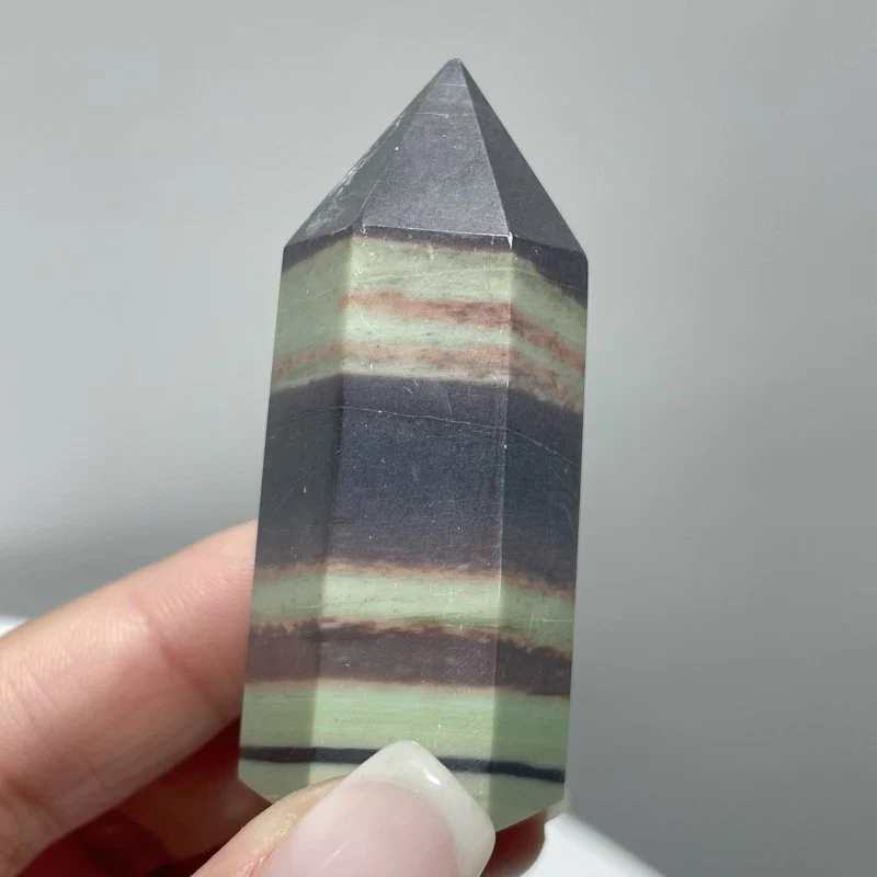 Purple Robe Jade Belt Stone Point Tower Wholesale - Image 2