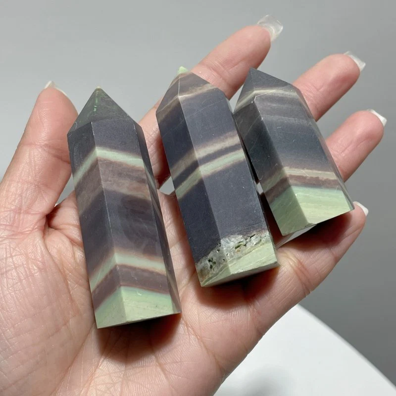 Purple Robe Jade Belt Stone Point Tower Wholesale - Image 4