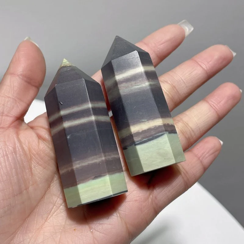 Purple Robe Jade Belt Stone Point Tower Wholesale - Image 5