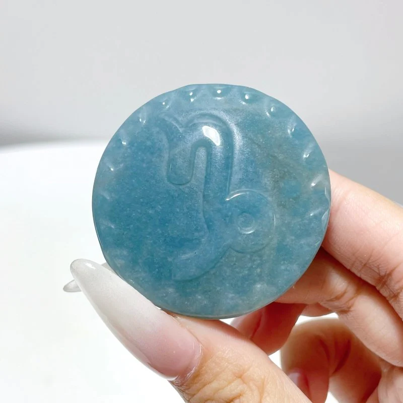 A Set Of Trolleite Twelve Constellations Carving - Image 4