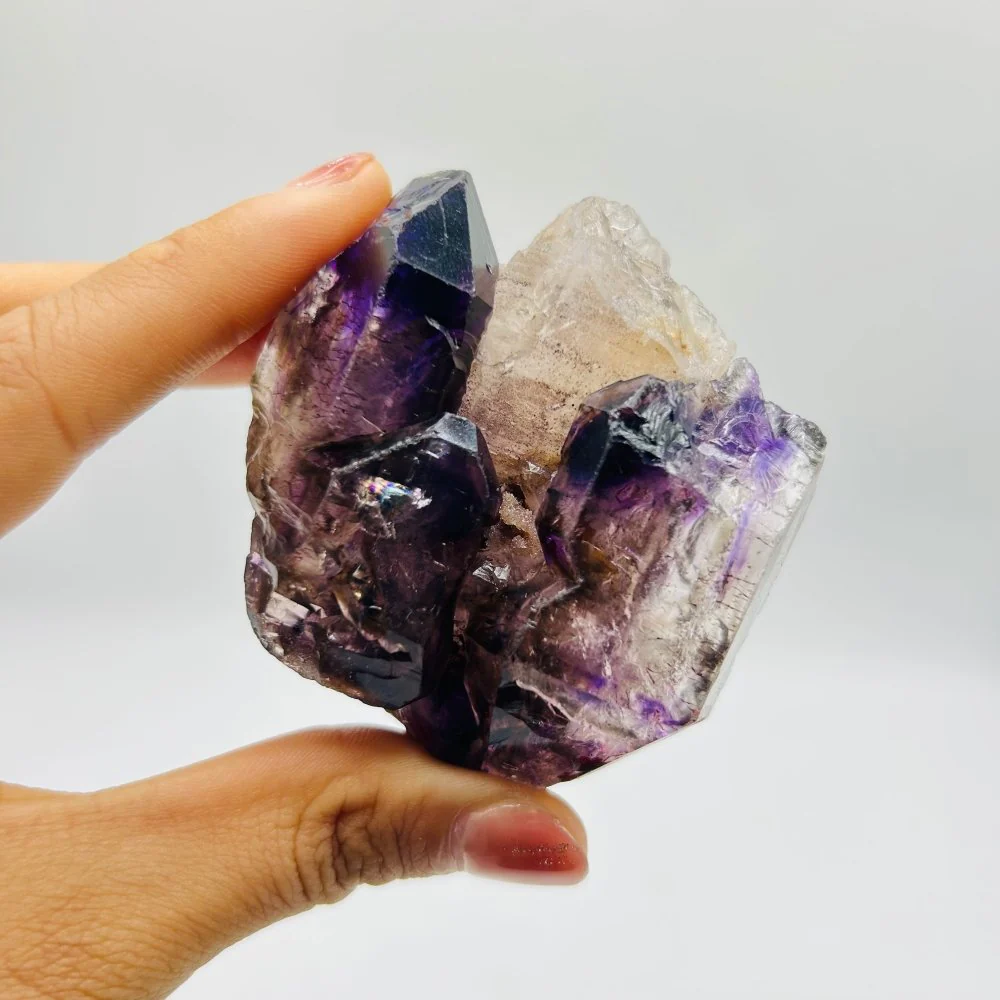 A02 Scepter Super7 Amethyst Enhydro Crystal - Image 3