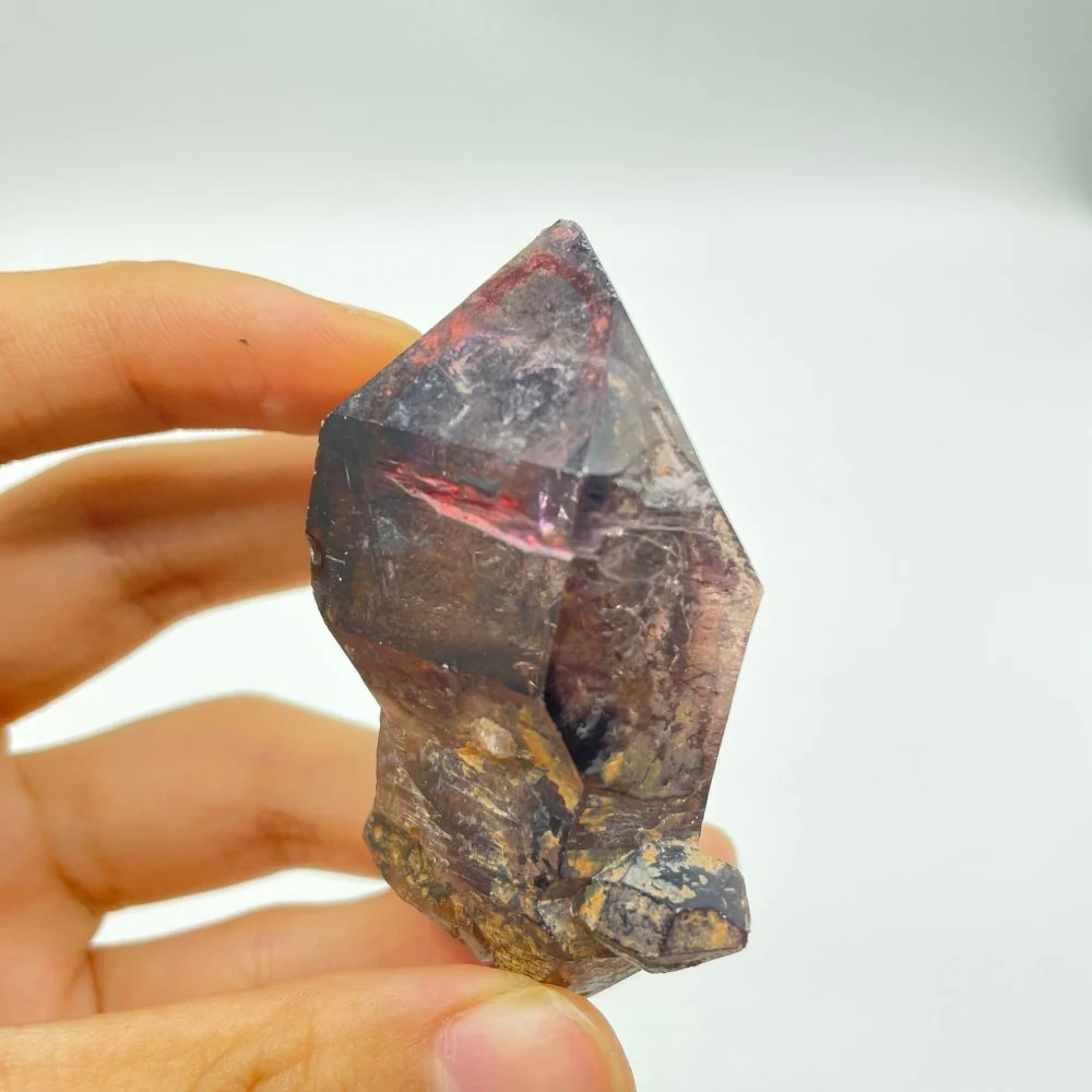 A10 Scepter Super7 Amethyst Enhydro Crystal - Image 3