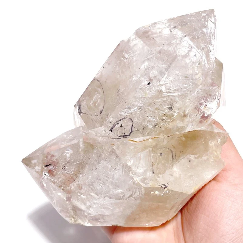 A102 Enhydro Crystal with Rainbow