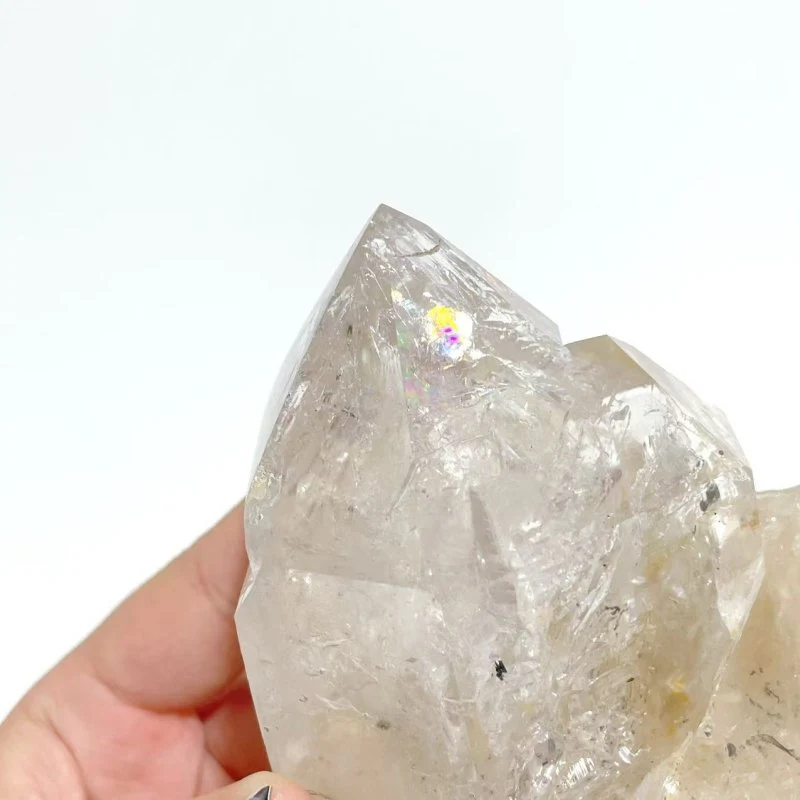 A102 Enhydro Crystal with Rainbow - Image 4
