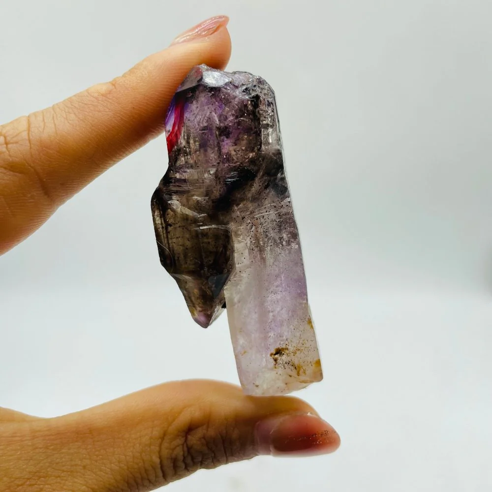 A13 Super7 Amethyst Crystal Enhydro