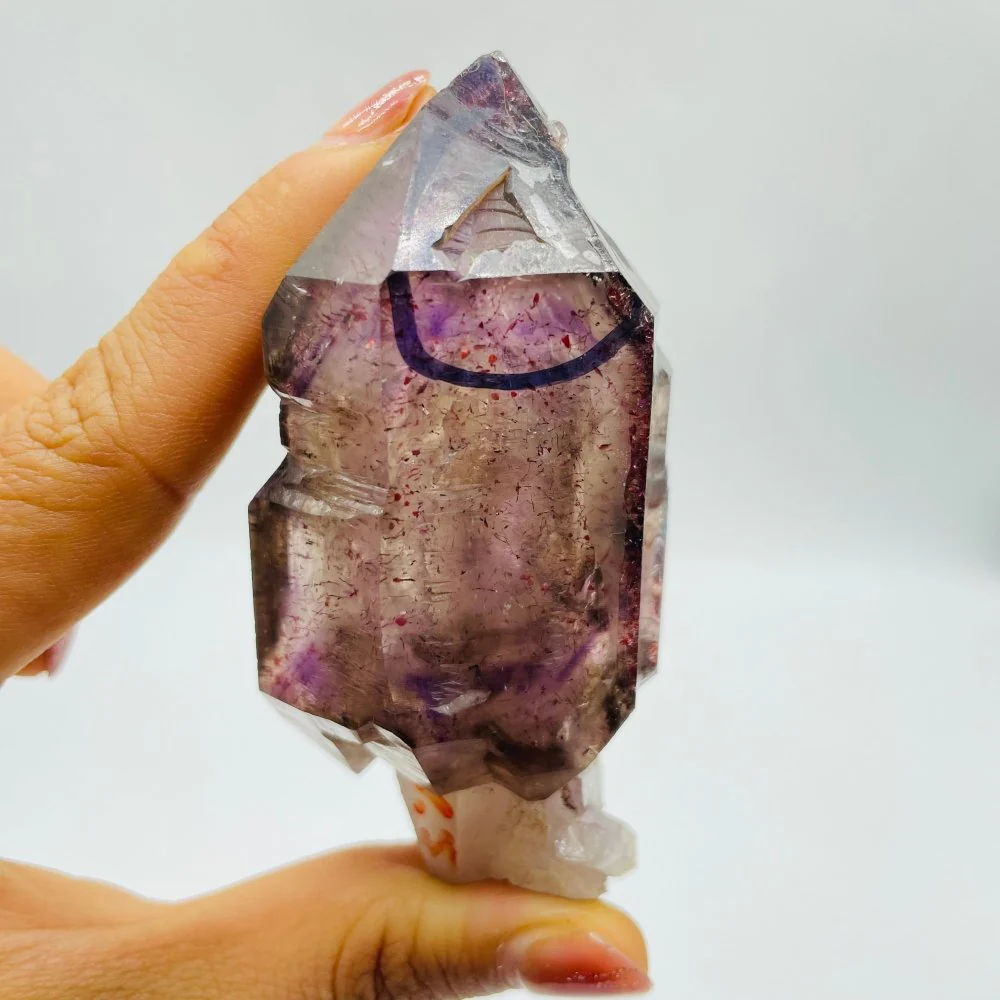 A16 Skeletal Amethyst Enhydro Crystal - Image 3