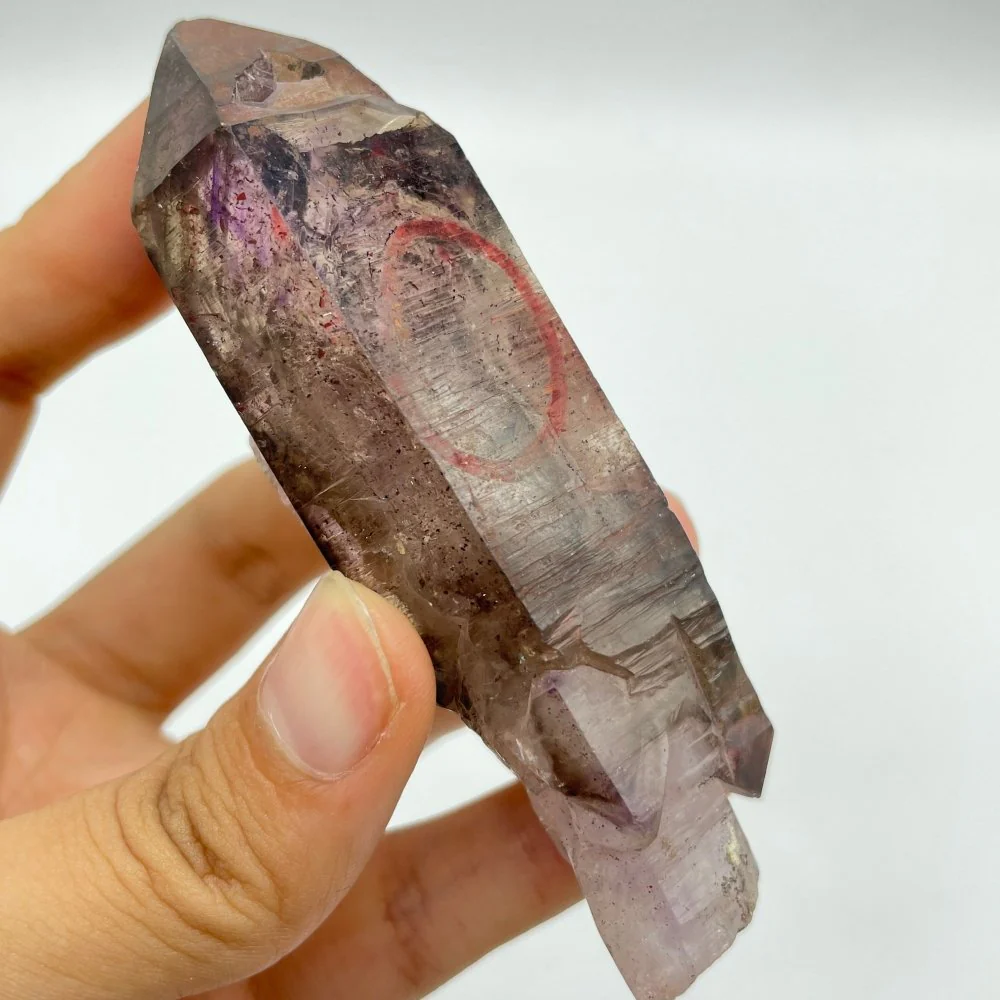 A20 Scepter Super7 Amethyst Enhydro Crystal - Image 3