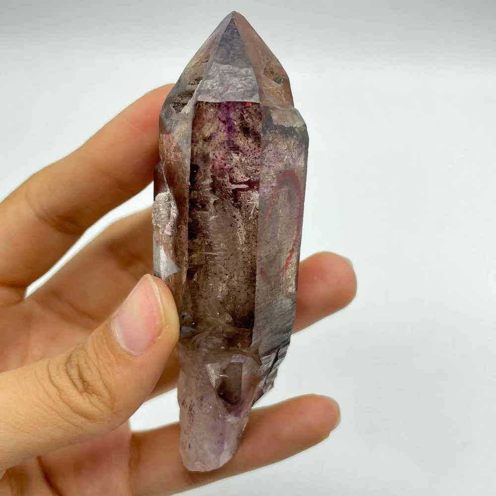 A20 Scepter Super7 Amethyst Enhydro Crystal - Image 4
