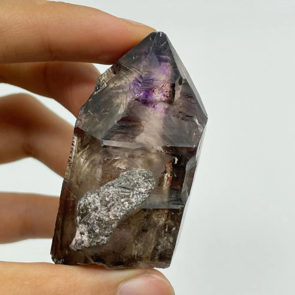 A27 Scepter Super7 Amethyst Enhydro Crystal - Image 3