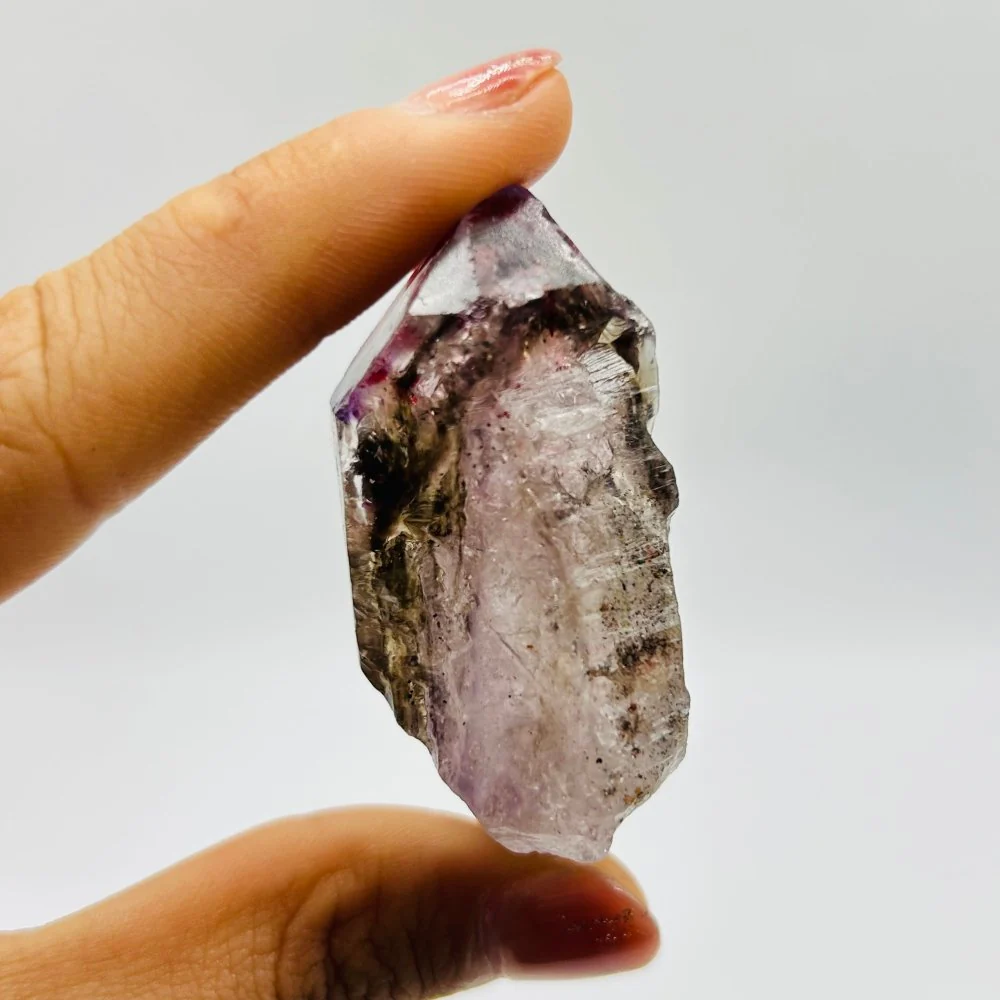 A28 Scepter Super7 Amethyst Enhydro Crystal - Image 2