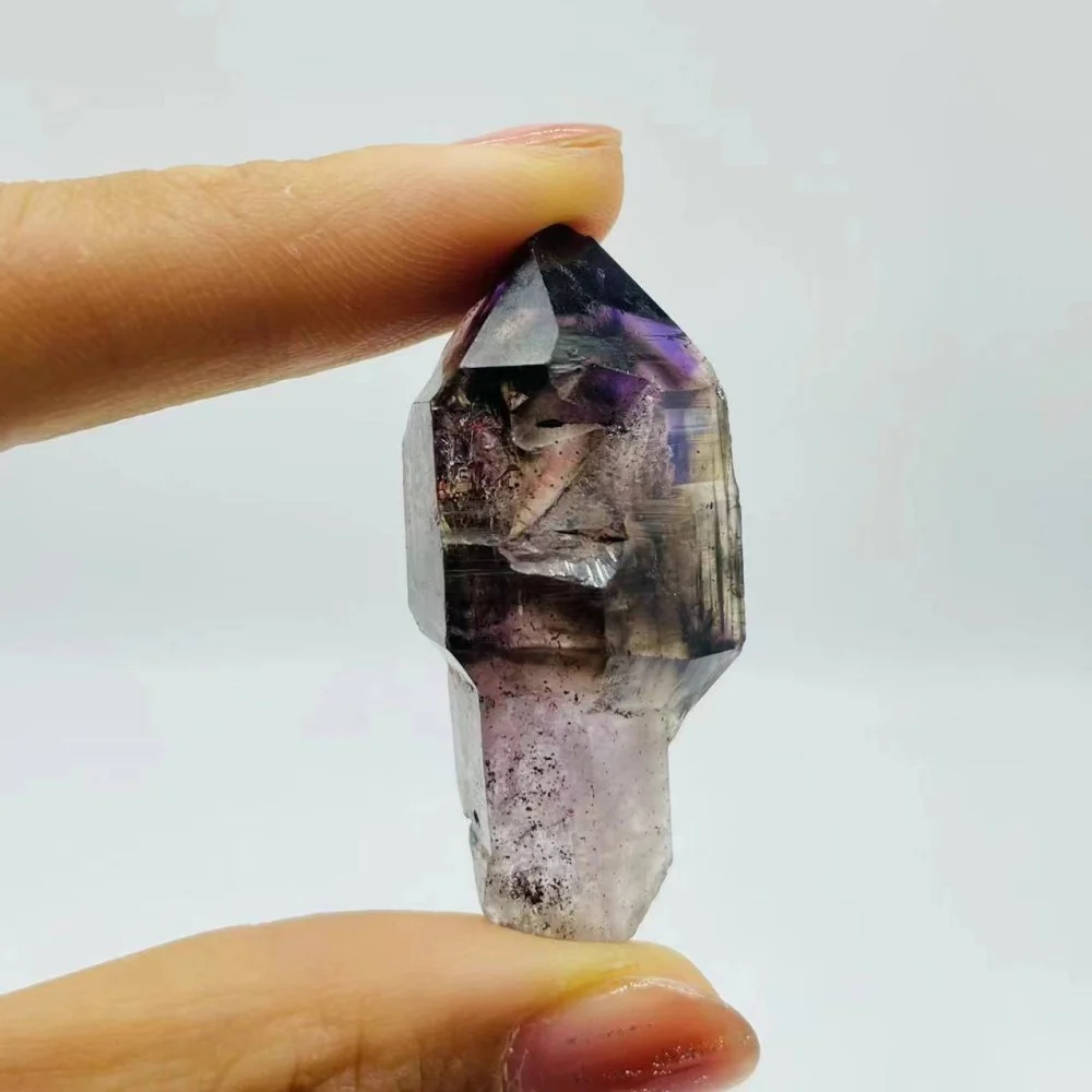 A32 Scepter Super7 Amethyst Enhydro Crystal - Image 2