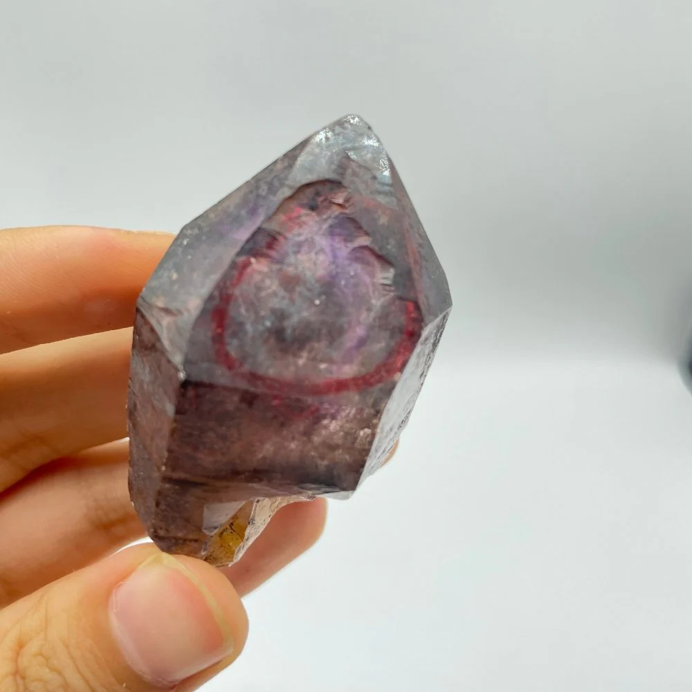 A35 Scepter Super7 Amethyst Enhydro Crystal - Image 3