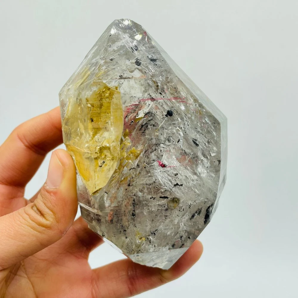 A46 Big Bubble Enhydro Quartz Crystal - Image 3