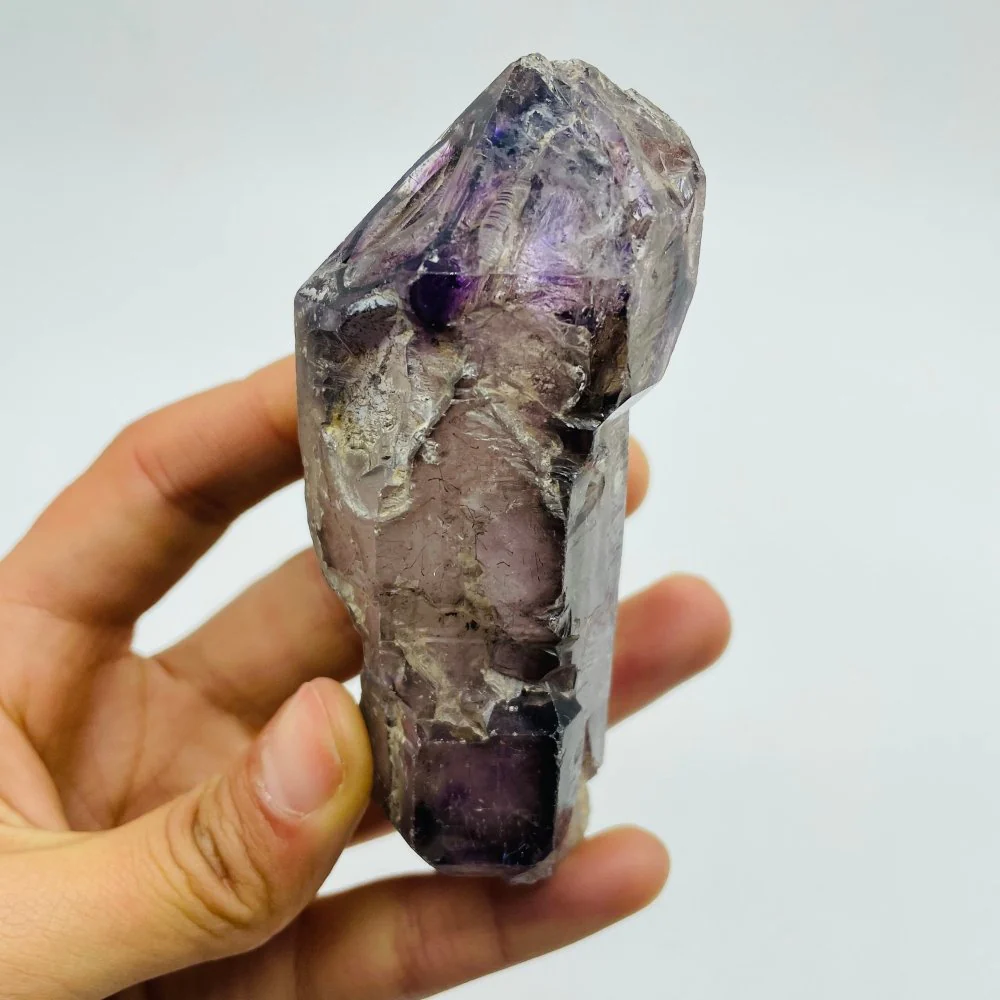 A48 Super7 Amethyst Enhydro Skeletal Crystal - Image 3