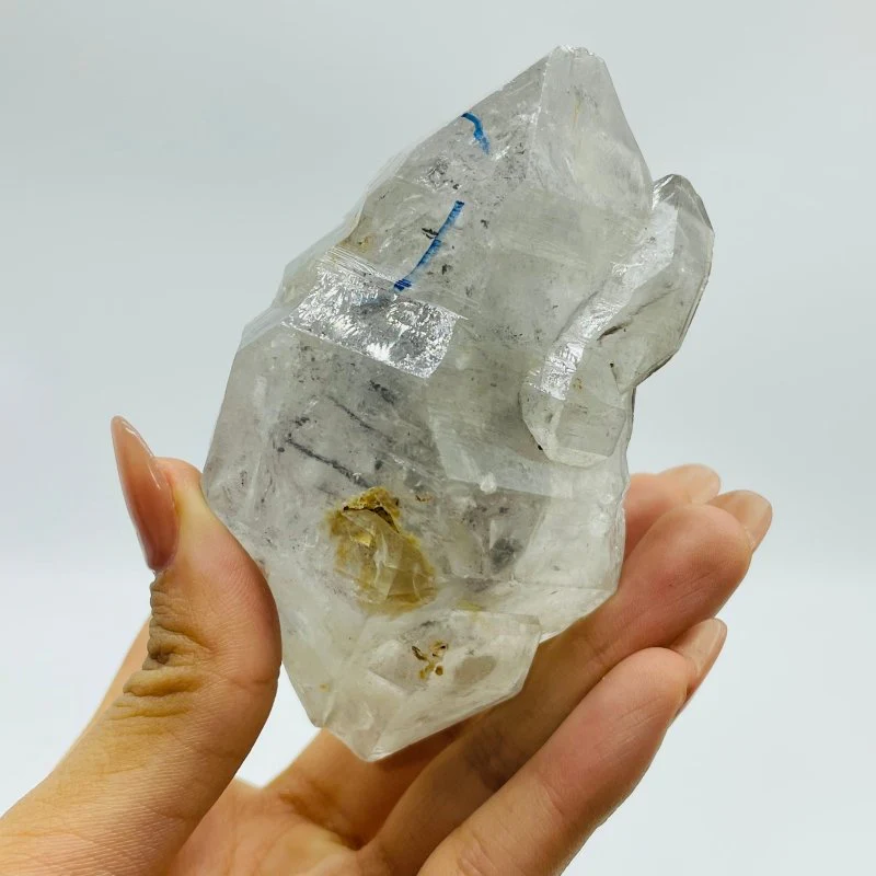 A49 Enhydro Quartz With Moving Bubble And Quicksand - Image 2