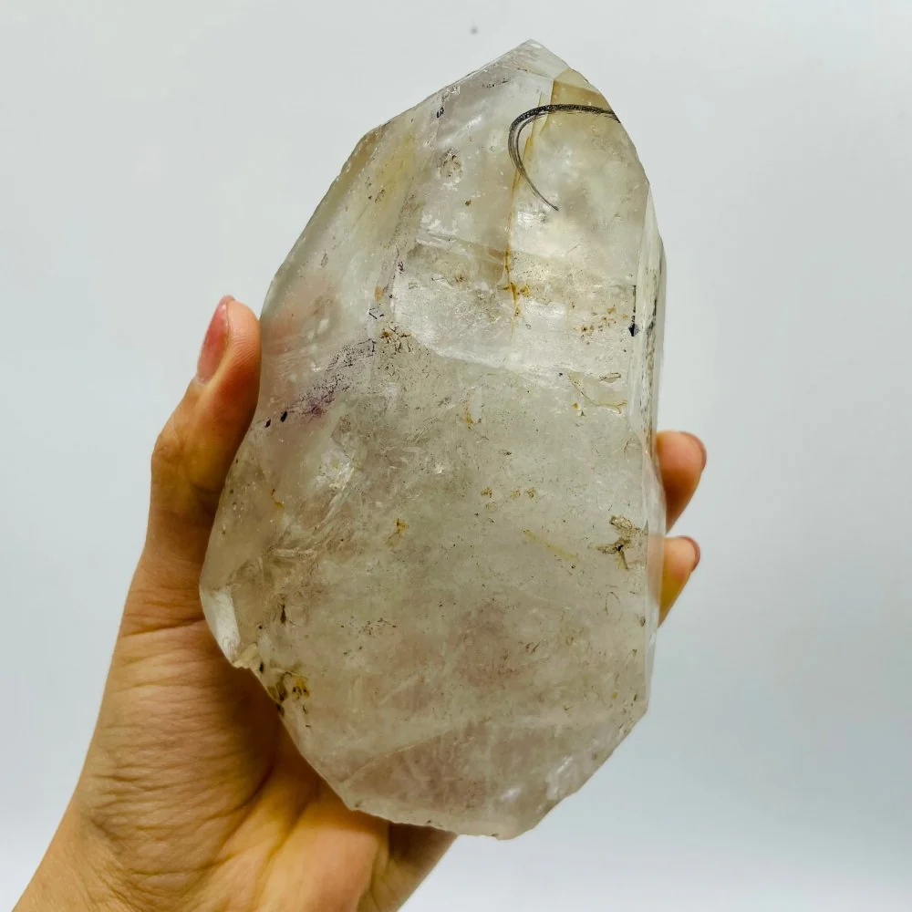 A57 Enhydro Quartz With Long Path Moving Bubble - Image 2