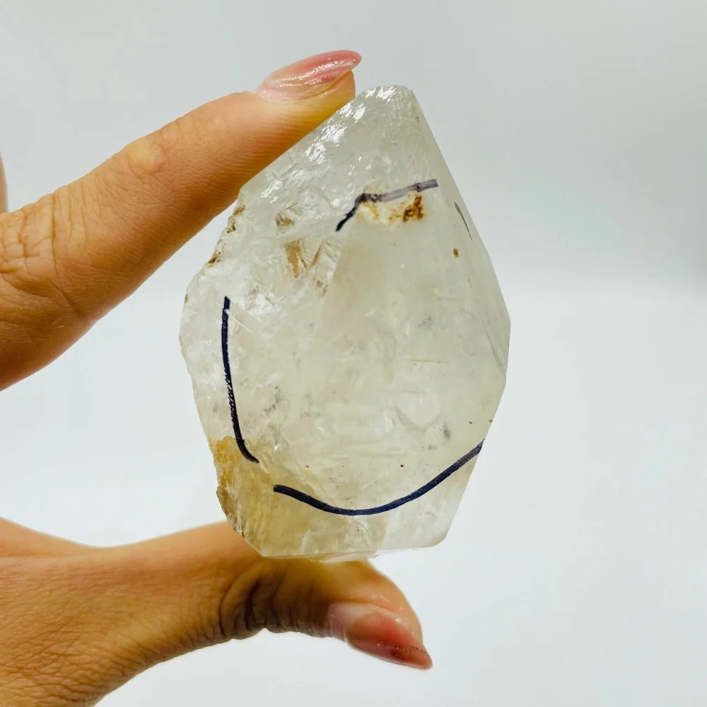 A64 Enhydro Crystal With Big Bubble And Quicksand - Image 3