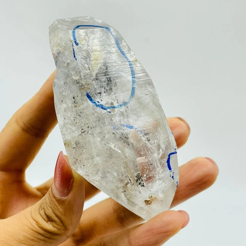 A74 Clear Enhydro Quartz Moving Bubbles - Image 3