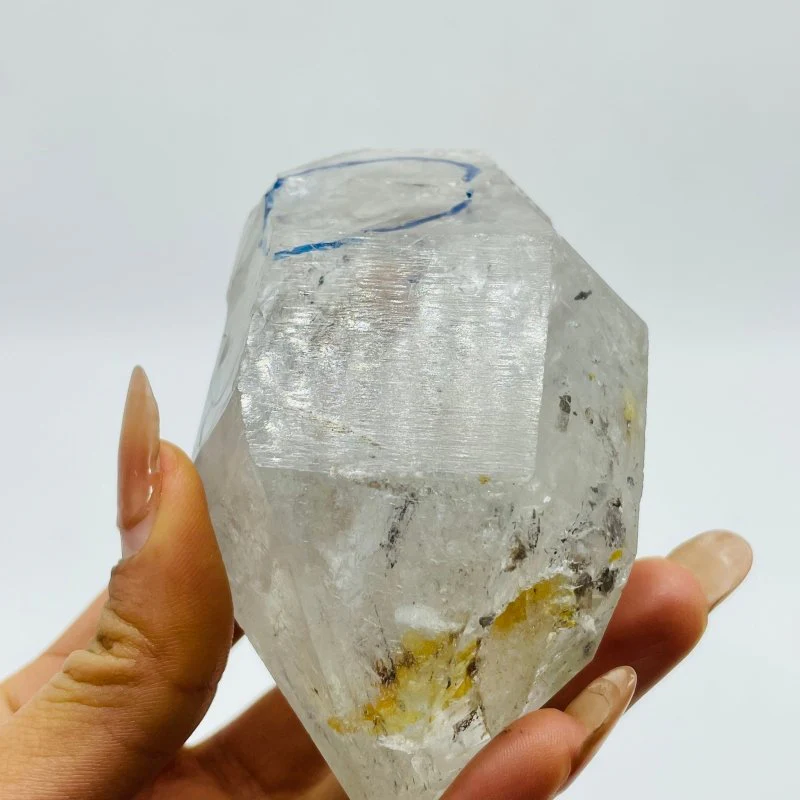 A81 Enhydro Quartz Black Moving Bubble - Image 3