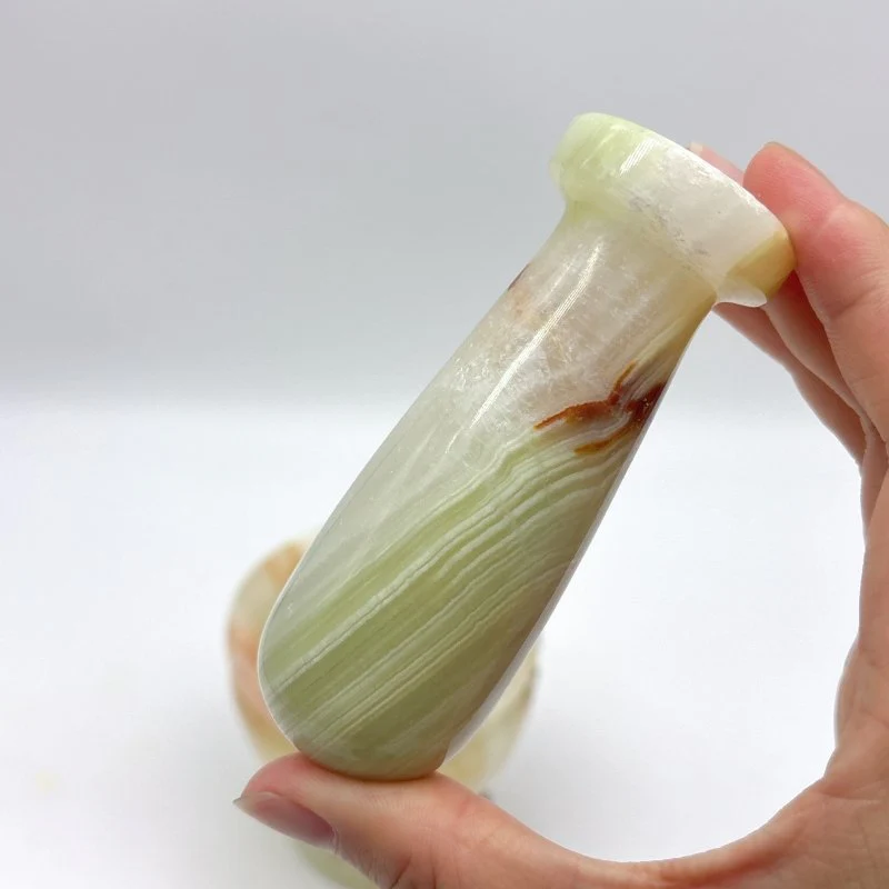 Afghanistan Jade Coffee Tamper Powder Marble Natural Stone Hammer Pressing Stone Handle Coffee - Image 3