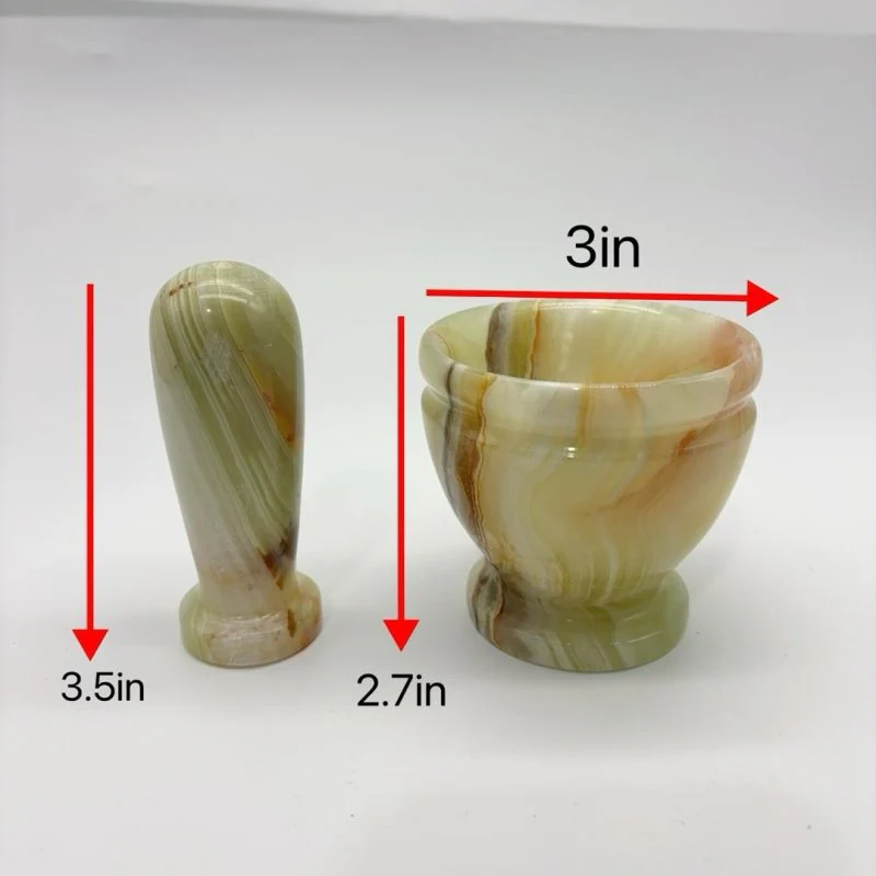 Afghanistan Jade Coffee Tamper Powder Marble Natural Stone Hammer Pressing Stone Handle Coffee - Image 6