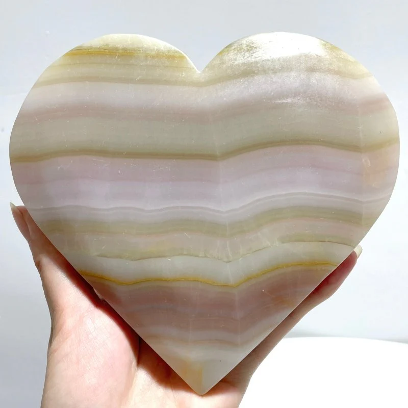 7 Pieces Afghanistan Jade Large Heart - Image 5