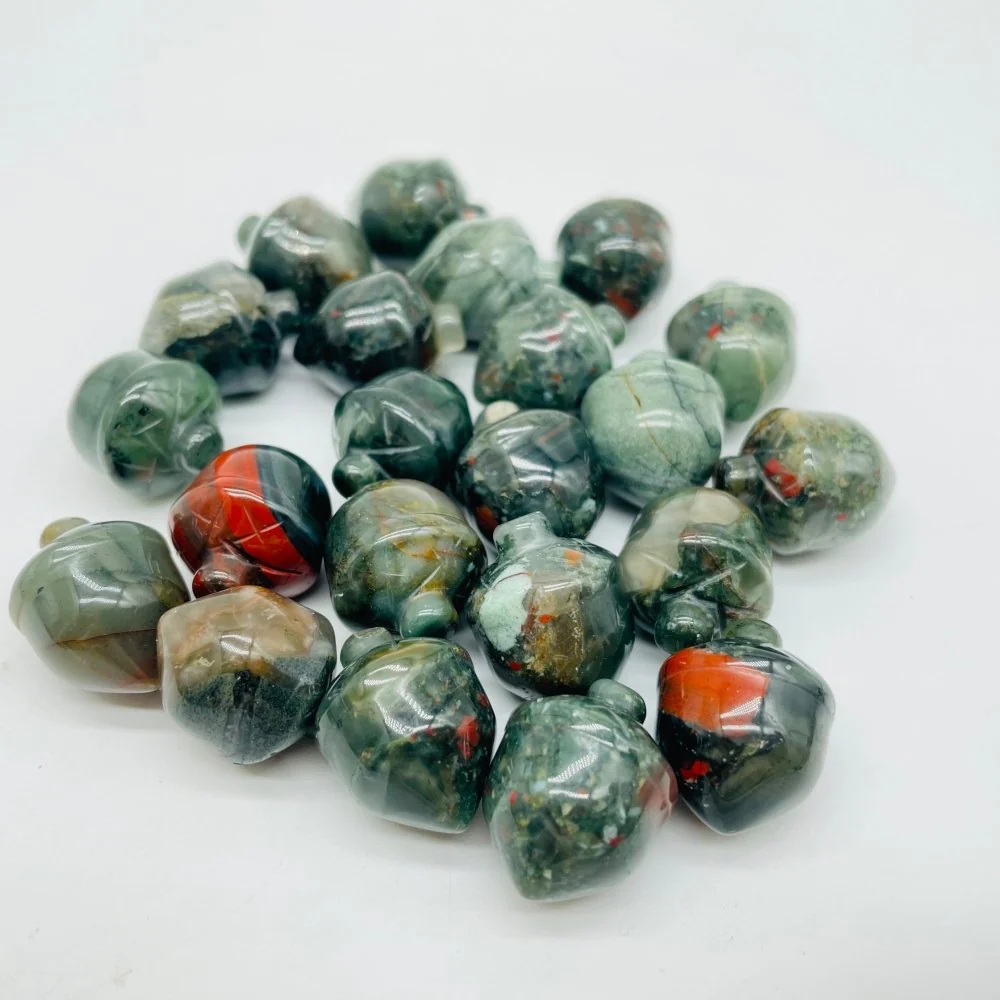 5 Types Africa Blood&Chevron Amethyst Acorns Carving Quartz Wholesale - Image 4