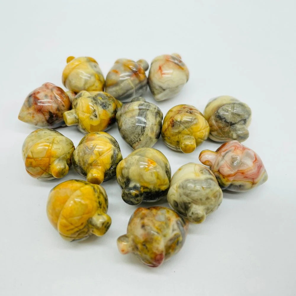5 Types Africa Blood&Chevron Amethyst Acorns Carving Quartz Wholesale - Image 5