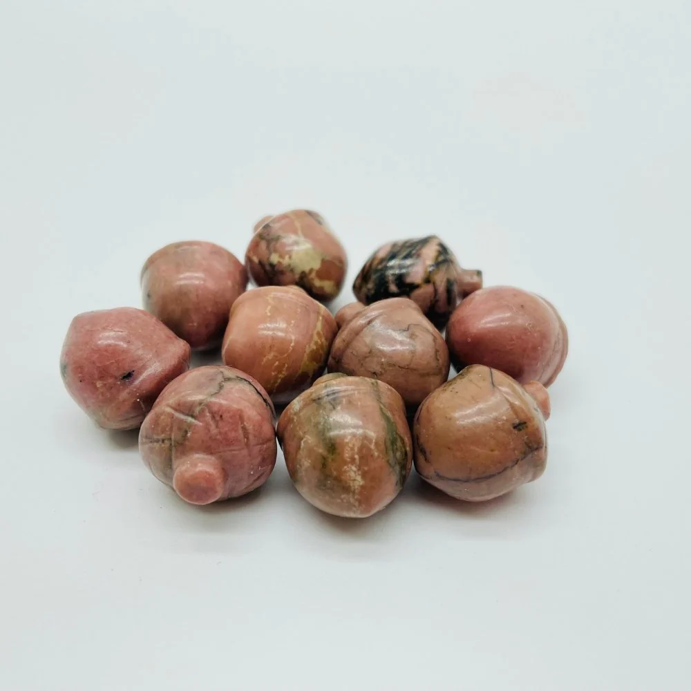 5 Types Africa Blood&Chevron Amethyst Acorns Carving Quartz Wholesale - Image 7