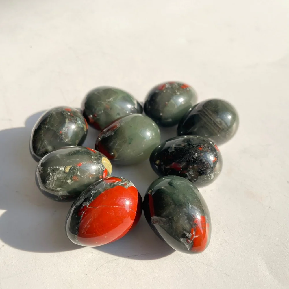 Africa Blood&Labradorite Egg Wholesale - Image 3