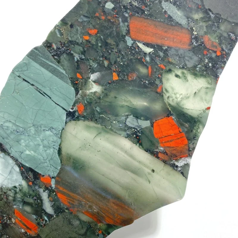 2 Pairs Africa Blood Stone Butterfly Wing Carving With Stand - Image 5