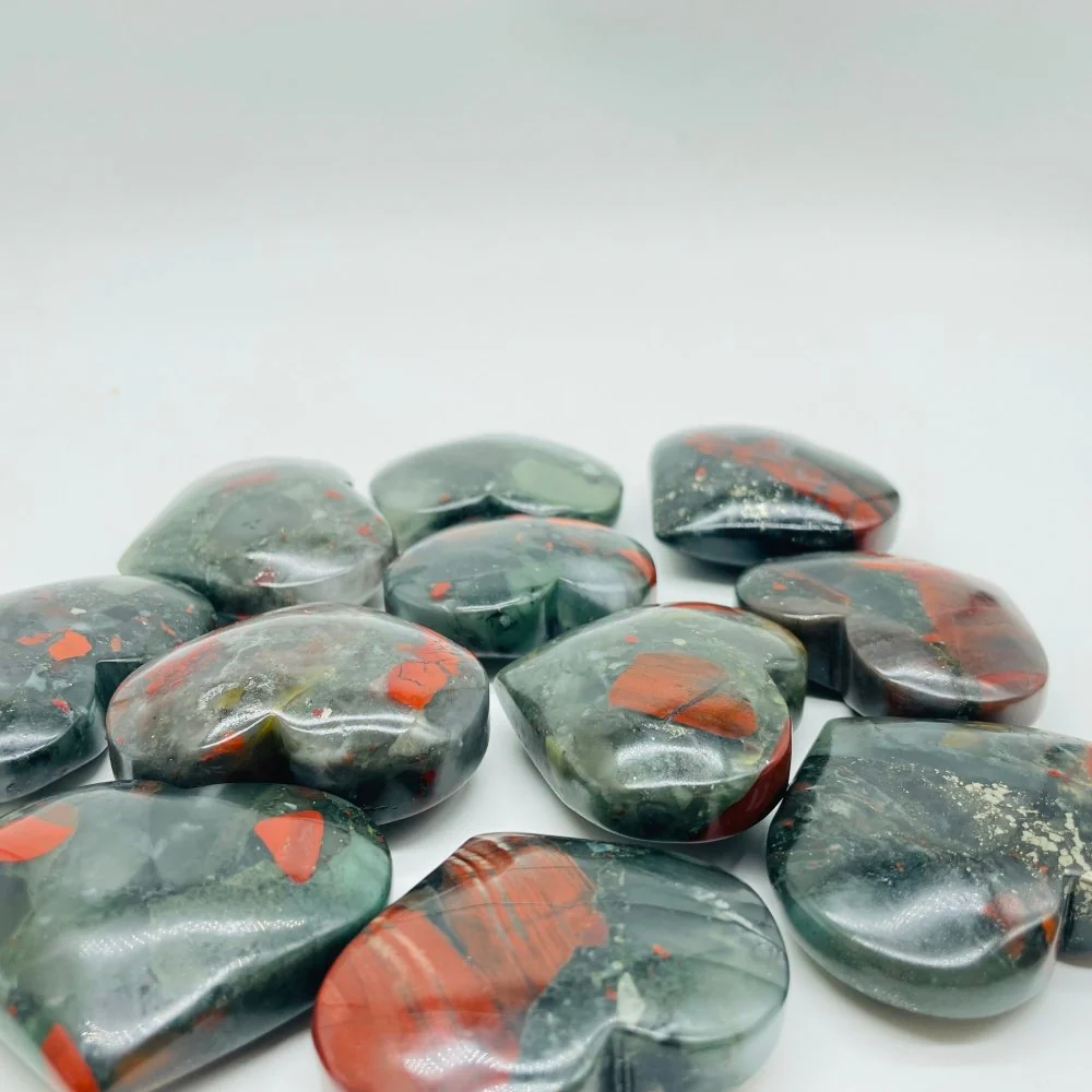 Africa Blood Stone Heart Crystal Wholesale - Image 3