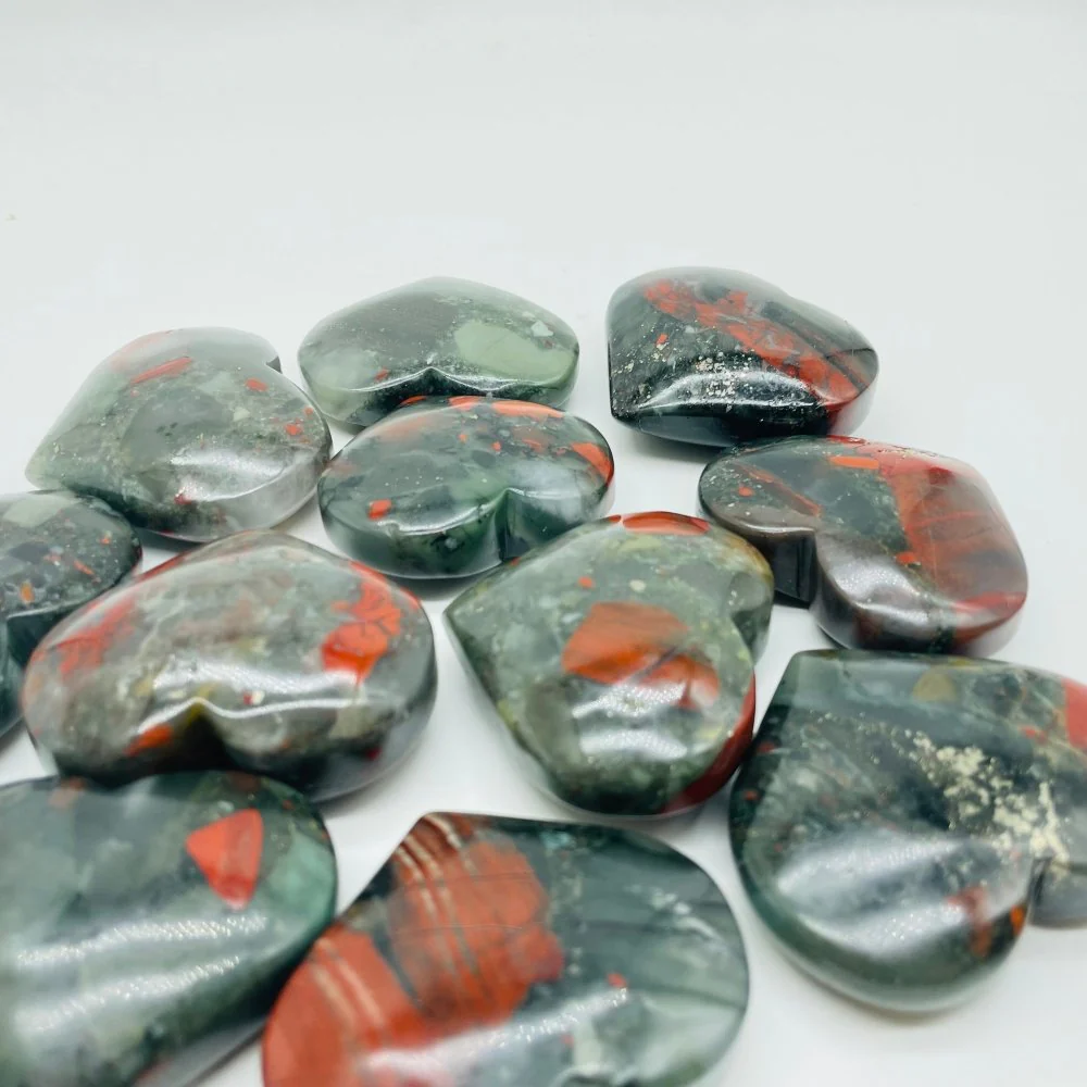 Africa Blood Stone Heart Crystal Wholesale - Image 4