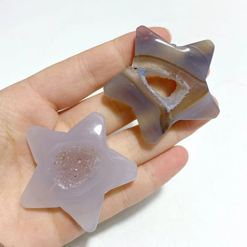 Druzy Agate Geode Heart Star&Moon&Star Wholesale - Image 4