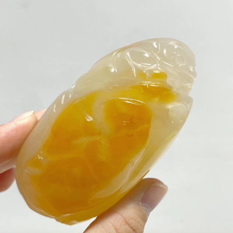 10 Pieces Beautiful Agate Tiger Carving - Image 6